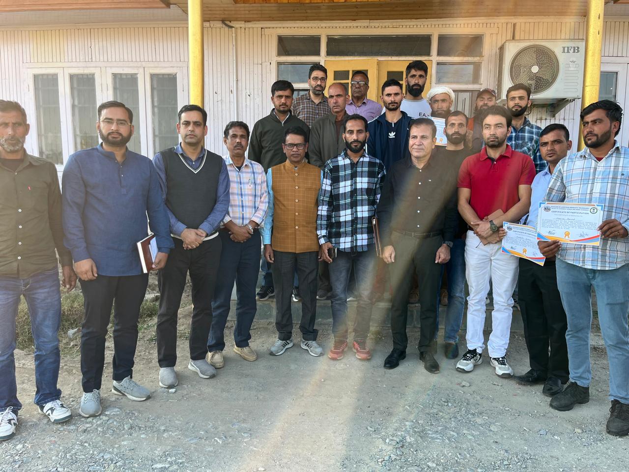 Leveraging upon wool resource base in J&K through effective processing and marketing